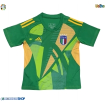 Maglie da calcio Italia Portiere Seconda Maglia Europei 2024 Manica Corta